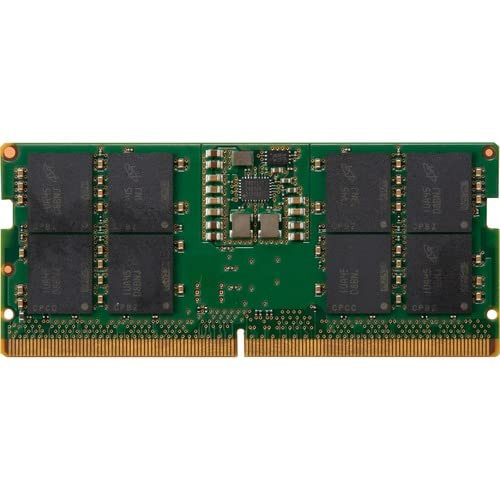 HP 16GB DDR5 (1x16GB) 5600 DIMM ECC REG Memory - 16 GB (1 x 16GB) - DDR5-5600/PC5-44800 DDR5 SDRAM - 5600 MHz - ECC - Registered - 288-pin - DIMM - 1 Year Warranty -760N2AA
