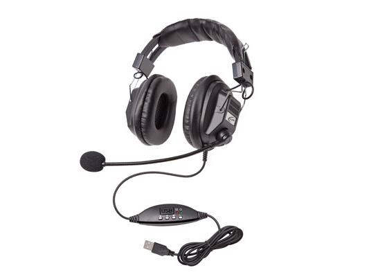 Ergoguys Califone Dual Cord USB Wired Headset. Headset sound quality - durability - performance for language learning & computer lab. Adjustable padded headband - chew-resistant dual cord - 3068MUSB-CT
