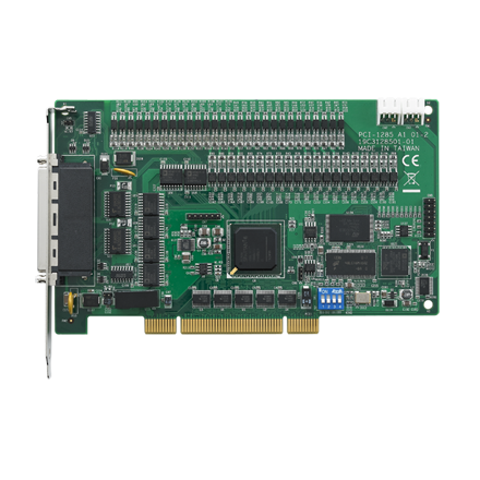 Advantech B+B SmartWorx Universal PCI Card, 4-Axis Motion Control DSP-Based – PCI-1245E-AE