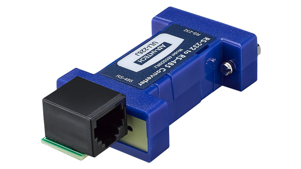 Advantech B+B SmartWorx 9-Pin RS-232 to RS-485 Converter with Send Data Control and RJ11 – 485SD9RJ