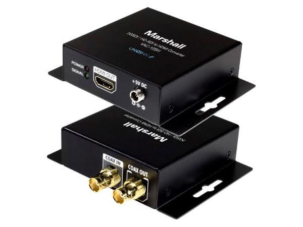 Marshall Professional 3G/HD/SD SDI to HDMI Converter with 3GSDI loop out - VAC-12SH