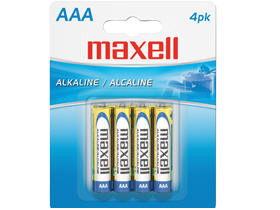 Maxell AAA Battery 4pk - 723865