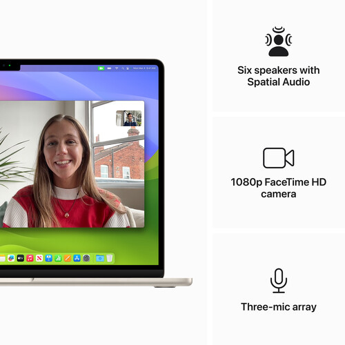 Apple 15" MacBook Air M3, Starlight - 24GB Unified RAM | 1TB SSD - 15.3" 2880 x 1864 Liquid Retina Display - Z1BT000KQ