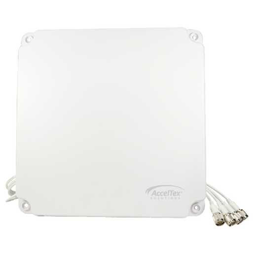 Acceltex 2.4/5/6GHz 12dBi 4Element Indoor/Outdoor High Density Patch Antenna with N-Style - ATS-OHDP-2456-12-4NP-36