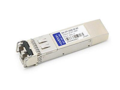 AddOn Cisco Meraki MA-SFP-10GB-SR Compatible TAA Compliant 10GBase-SR SFP+ Transceiver (MMF, 850nm, 300m, LC, DOM) - 100% compatible and guaranteed to work - MA-SFP-10GB-SR-AO