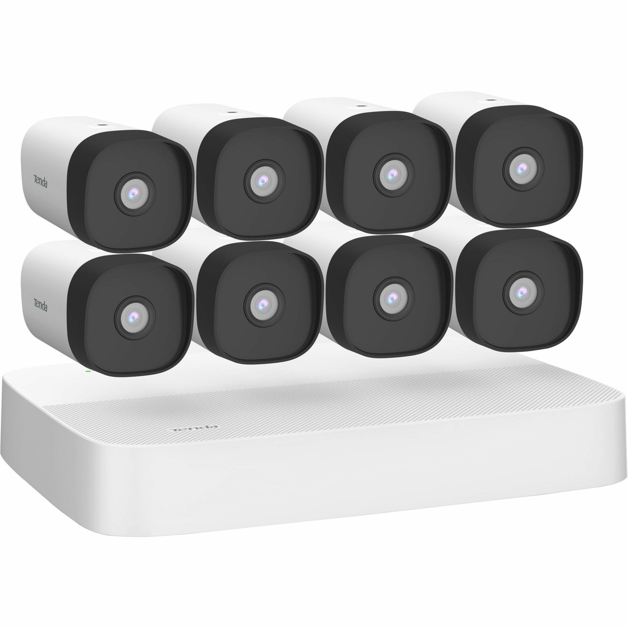 Tenda 8 Channel PoE HD Video Security Kit - K8P-4TR