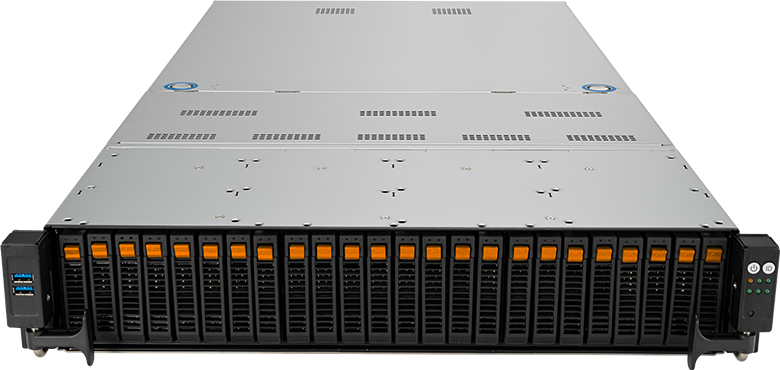 Orion Compute Rack Server - 2U rackmount form factor - Dual AMD EPYC 9004 Series Processor - C625R-G6