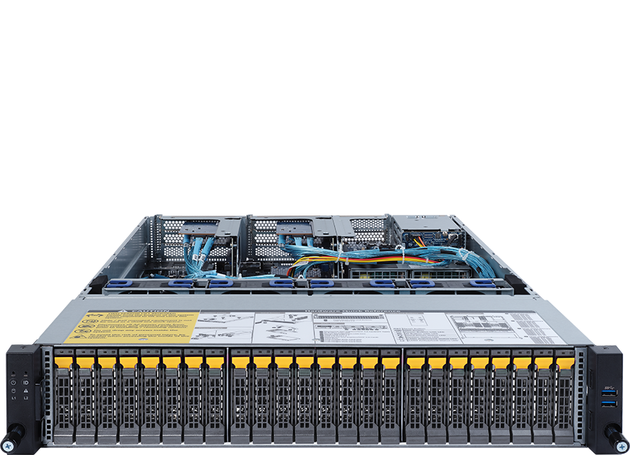 Orion Rack Server - 2U rackmount form factor - Dual AMD EPYC 7003/7002 Series Processor Family - RS525D-G5C-24T2G