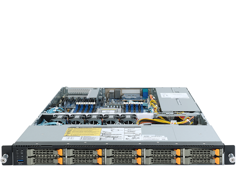 Orion Rack Server - 1U rackmount form factor - Single AMD EPYC 7002/7001 Series Processor Family - RS310A-G5