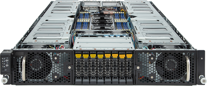 Hypertec TITAN G620R-G6 GPU Server - 2U rackmount form factor - Dual 4th or 5th Gen Intel Xeon Scalable Processors
