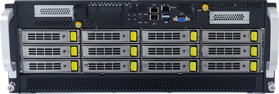 Hypertec TITAN TT740D-G5-10D3L GPU Server - 4U rackmount form factor - Dual 3rd Gen Intel Xeon Scalable Processors