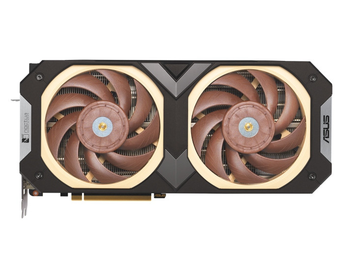 Asus NVIDIA GeForce RTX 4080 SUPER Graphic Card - 16 GB GDDR6X - 7680 x 4320 - 2.64 GHz Boost Clock - 256 bit Bus Width - PCI Express 4.0 - DisplayPort - 3 x DisplayPort - HDMI - RTX4080S-O16G-NOCTUA