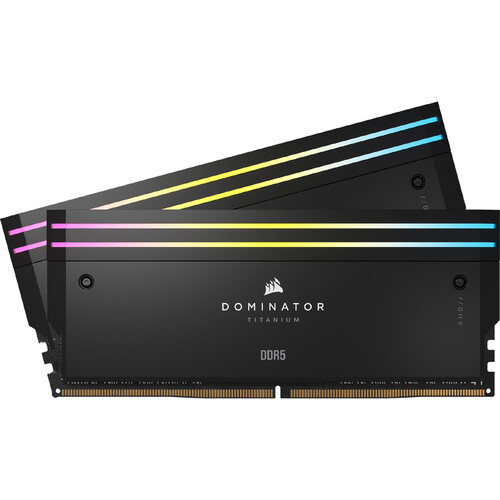 Corsair 32GB DOMINATOR TITANIUM RGB DDR5 4800 MHz DIMM Memory Kit (2 x 16GB) - CMP32GX5M2B6000C30