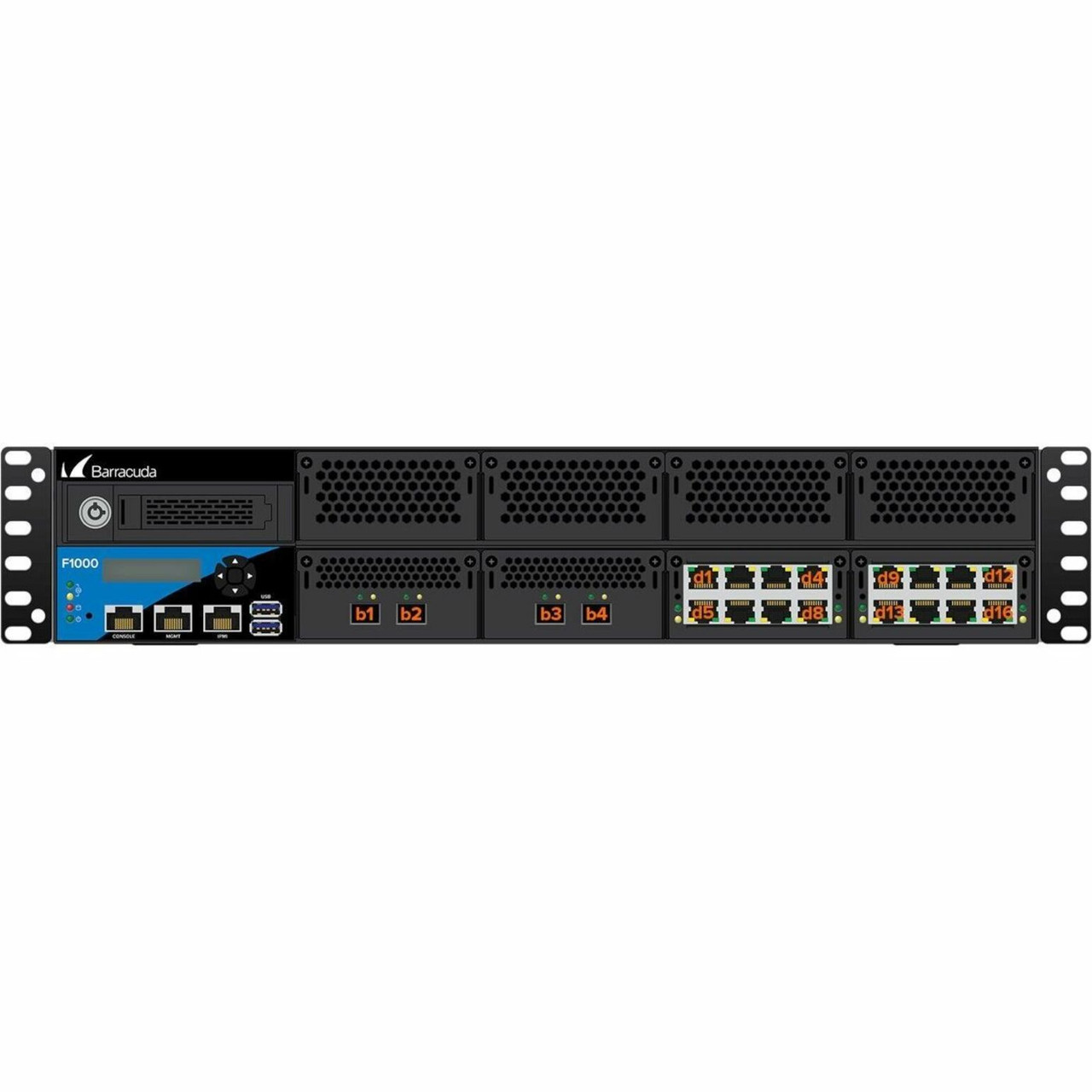 Barracuda CloudGen F1000B.CE0 Network Security/Firewall Appliance - BNGF1000B.CE0--HWO