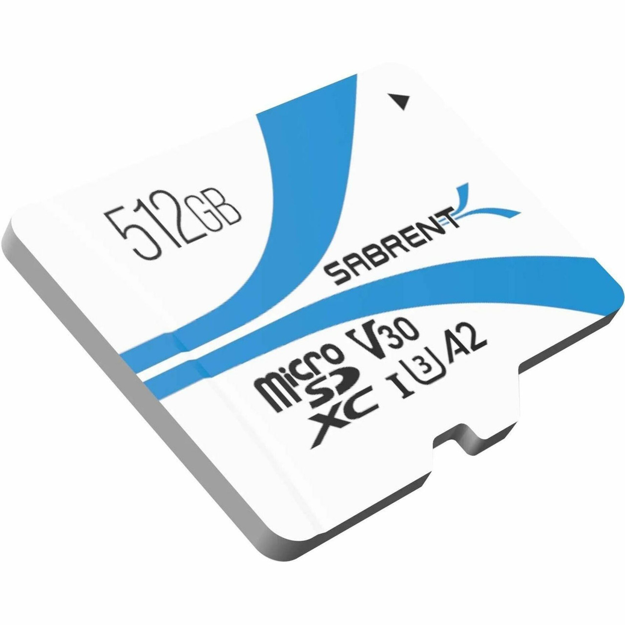 Sabrent Rocket 512 GB Class 3/UHS-I (U3) V30 microSDXC - 1 Pack - SD-MQ30-512