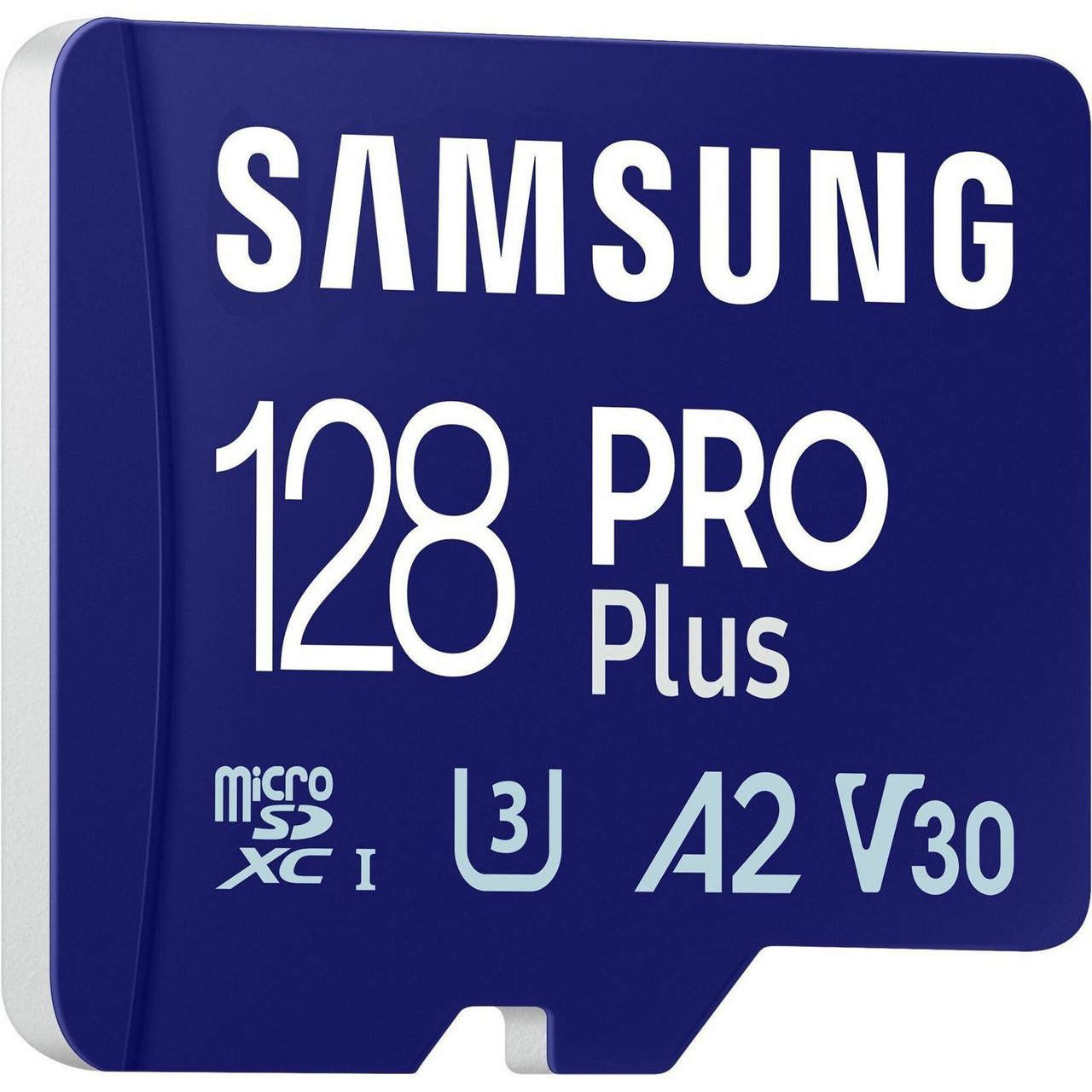 Samsung PRO Plus 128 GB Class 10/UHS-I (U3) V30 microSDXC - 1 Pack - MB-MD128SA/AM