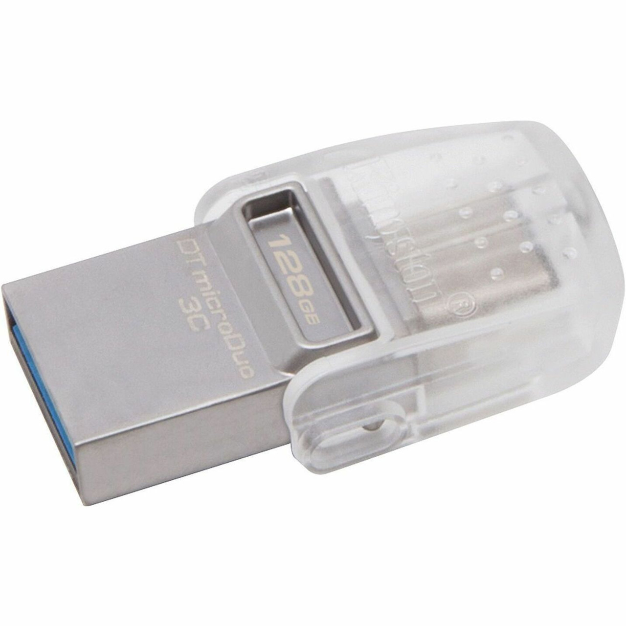 Kingston DataTraveler microDuo 3C 128GB USB 3.2 (Gen 1) Type A & USB 3.2 (Gen 1) Type C - DTDUO3C/128GBCR