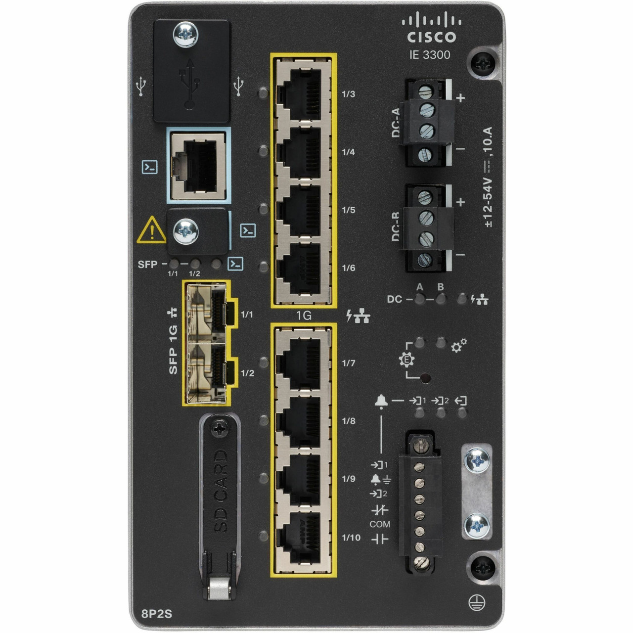 Cisco Catalyst IE-3300-8P2S-A Ethernet Switch - IE-3300-8P2S-A-RF