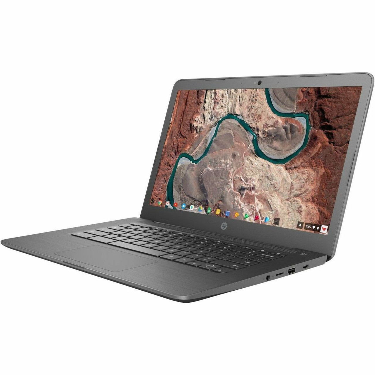 HP Chromebook 14-ca000 14-ca064dx 14" Chromebook - Full HD - 1920 x 1080 - Intel Celeron N3350 Dual-core (2 Core) 1.10 GHz - 4 GB Total RAM - 4 GB On-board Memory - 64 GB Flash Memory - Chalkboard Gray - 3T0J1UA#ABA