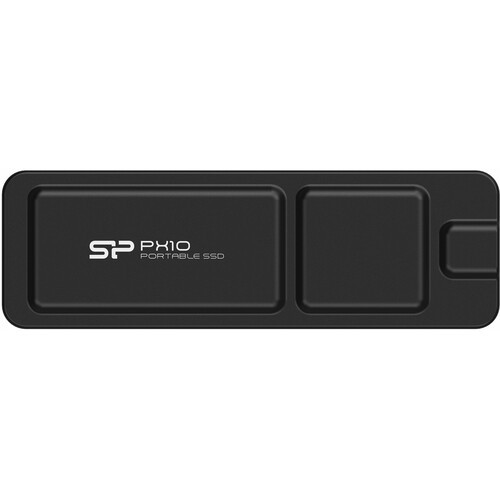 Silicon Power 2tb Potable Ssd Px10 Gen 2x2 / Type-C (Black) - Data Transfer Speeds up to 1050 MB/s - SP020TBPSDPX10CK