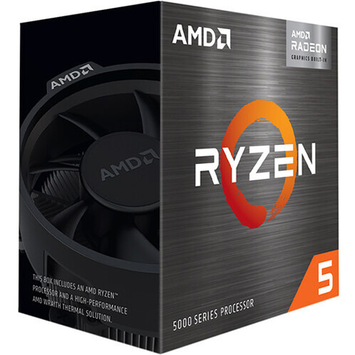 AMD Ryzen 5 5500gt Wraith Stealth Radeon Graphics Am4 4400mhz - 3MB L2 & 16MB L3 Cache - 100-100001489BOX