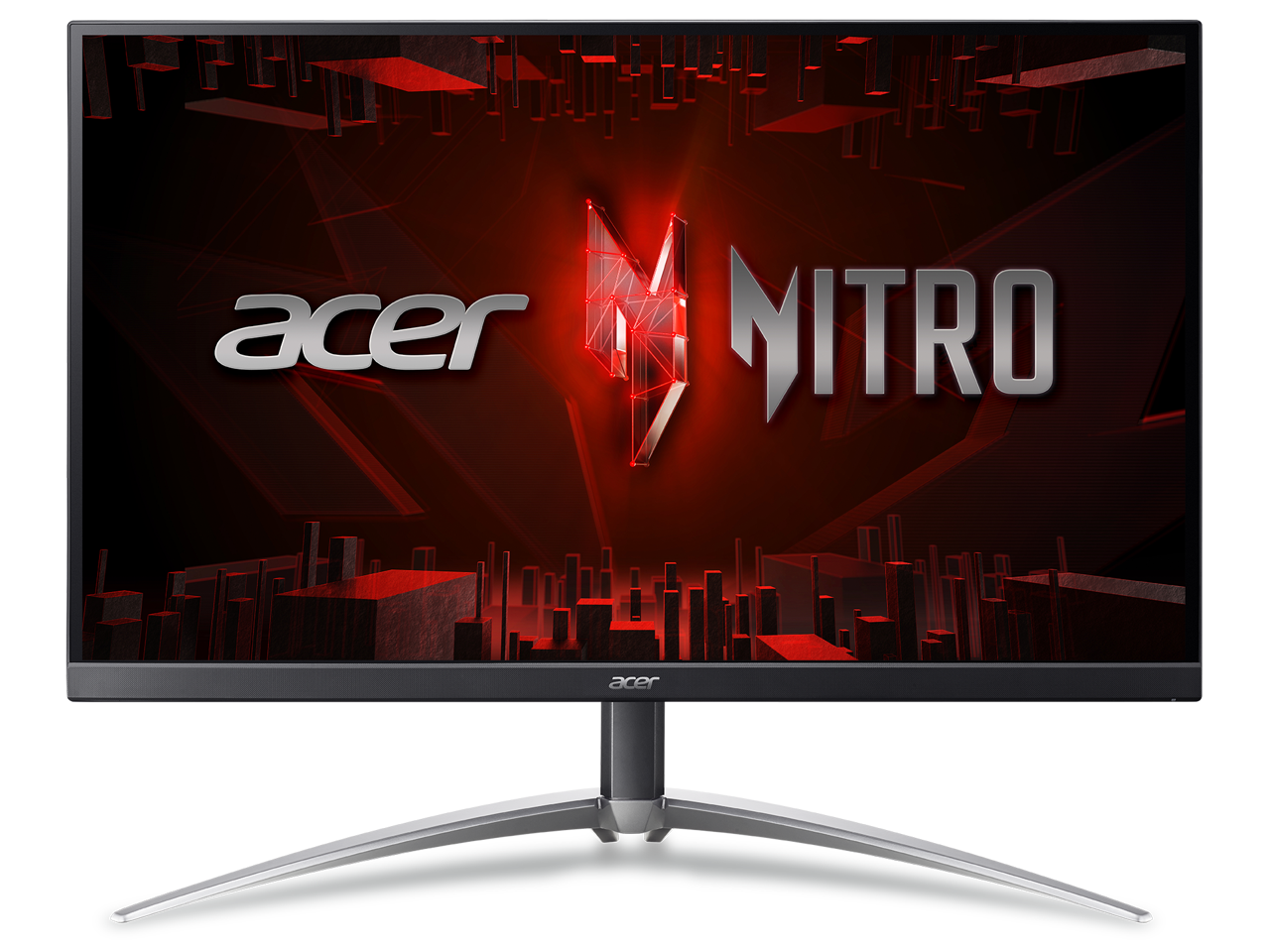 Acer Nitro Gaming XV273K V3BMIIPRX 27" IPS 3840x2160 UHD Up to 160Hz 0.5ms Response Time DCI-P3 95% Wide Color Gamut AMD FreeSync Premium HDR400 Monitor, HDMIx2, DisplayPort, Speakers - UM.HX3AA.305