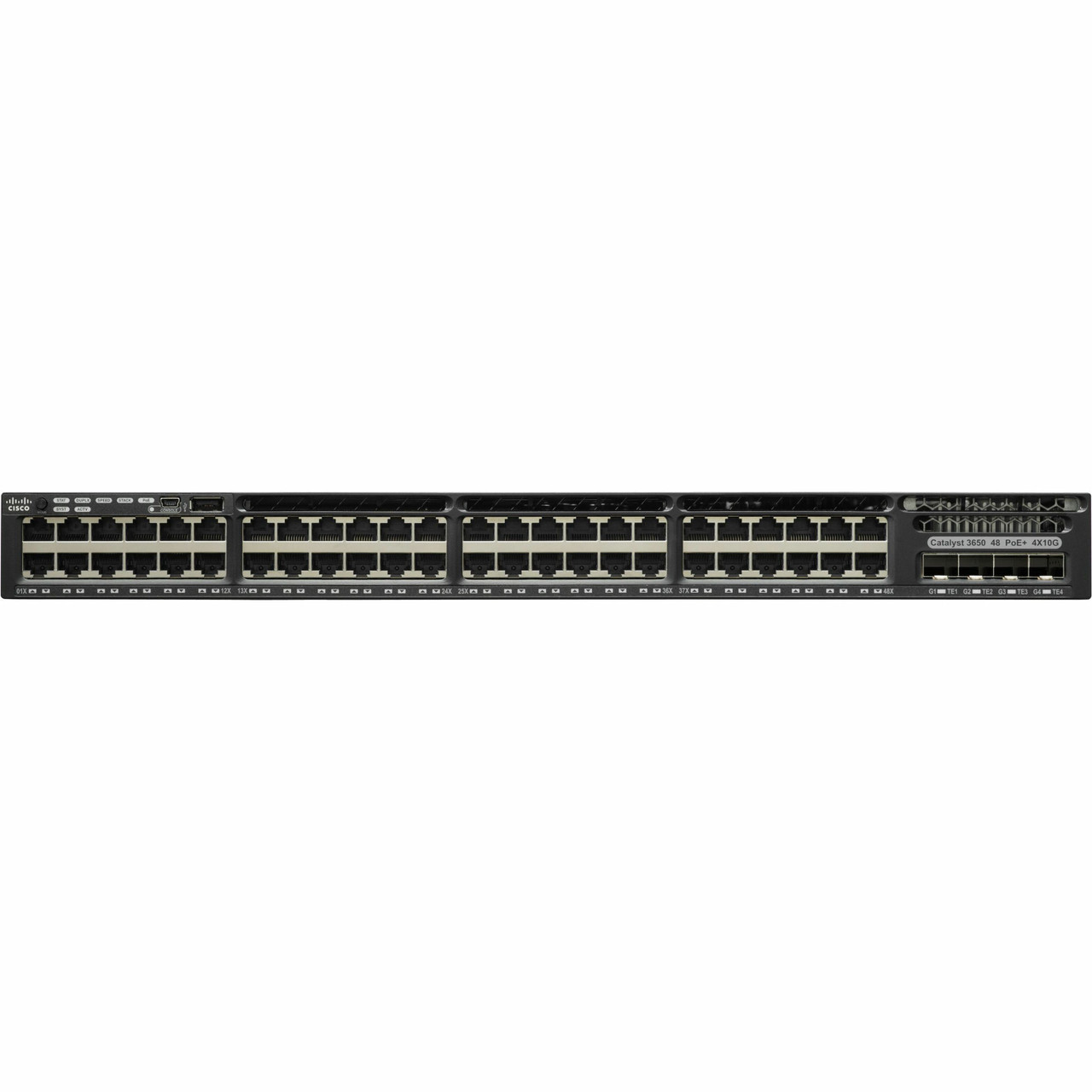 Cisco Catalyst 3650-48P Layer 3 Switch - WS-C3650-48PD-E-RF