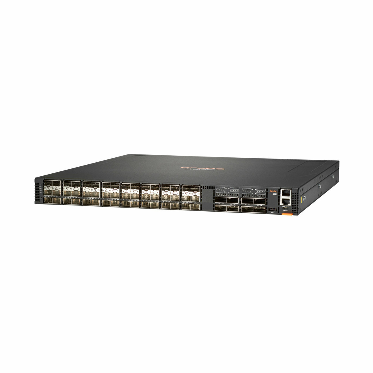 HPE 8325-48Y8C Ethernet Switch - Manageable - 25 Gigabit Ethernet, 100 Gigabit Ethernet - 25GBase-X, 100GBase-X - 3 Layer Supported - Modular -586 W Power Consumption - R9F64A#ABA HPE 8325-48Y8C Ethernet Switch - Manageable - 25 Gigabit Ethernet, 100 Gigabit Ethernet - 25GBase-X, 100GBase-X - 3 Layer Supported - Modular -586 W Power Consumption - R9F64A#ABA