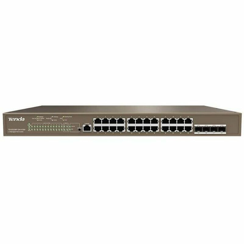 Tenda G5328P-24-410W L3 Managed PoE Switch - G5328P-24-410W