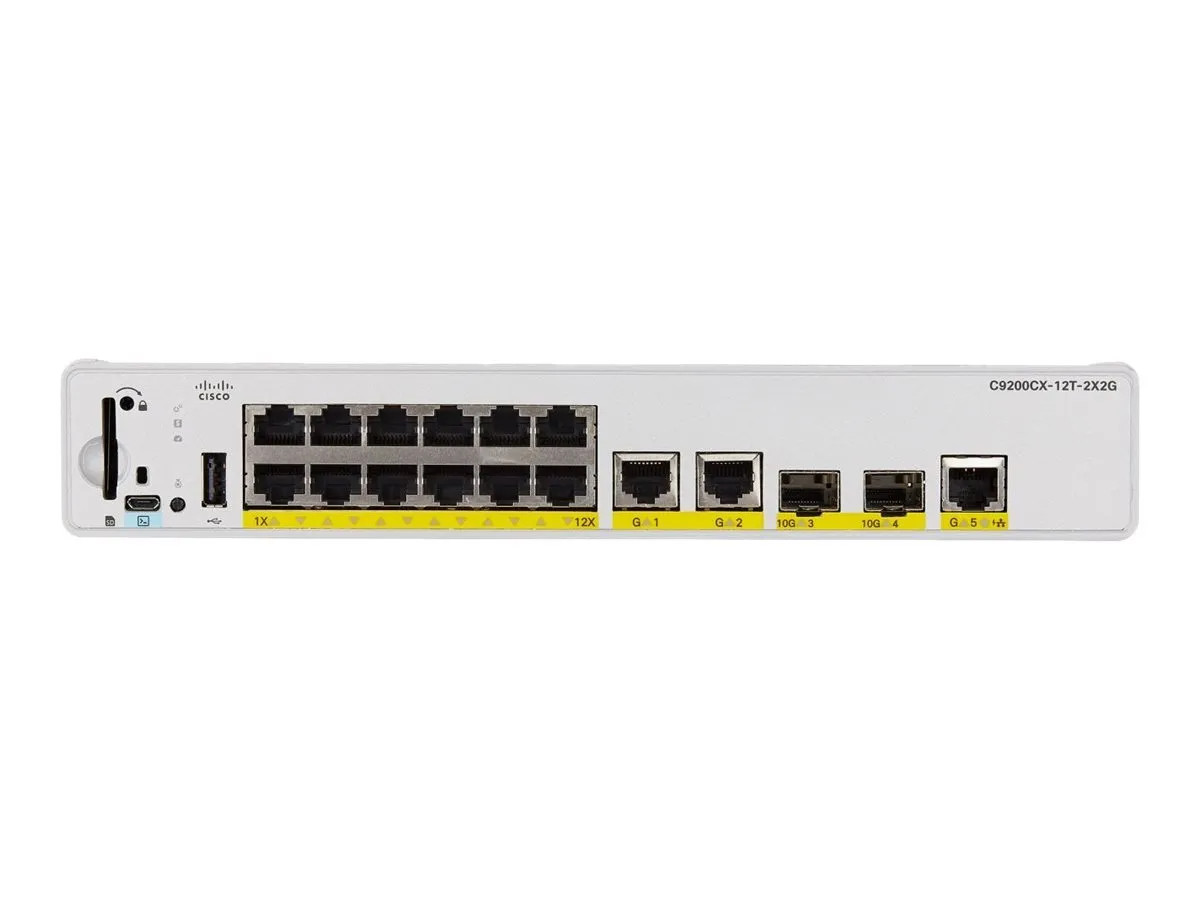 Cisco Catalyst C9200CX-12T Ethernet Switch - C9200CX-12T-1E