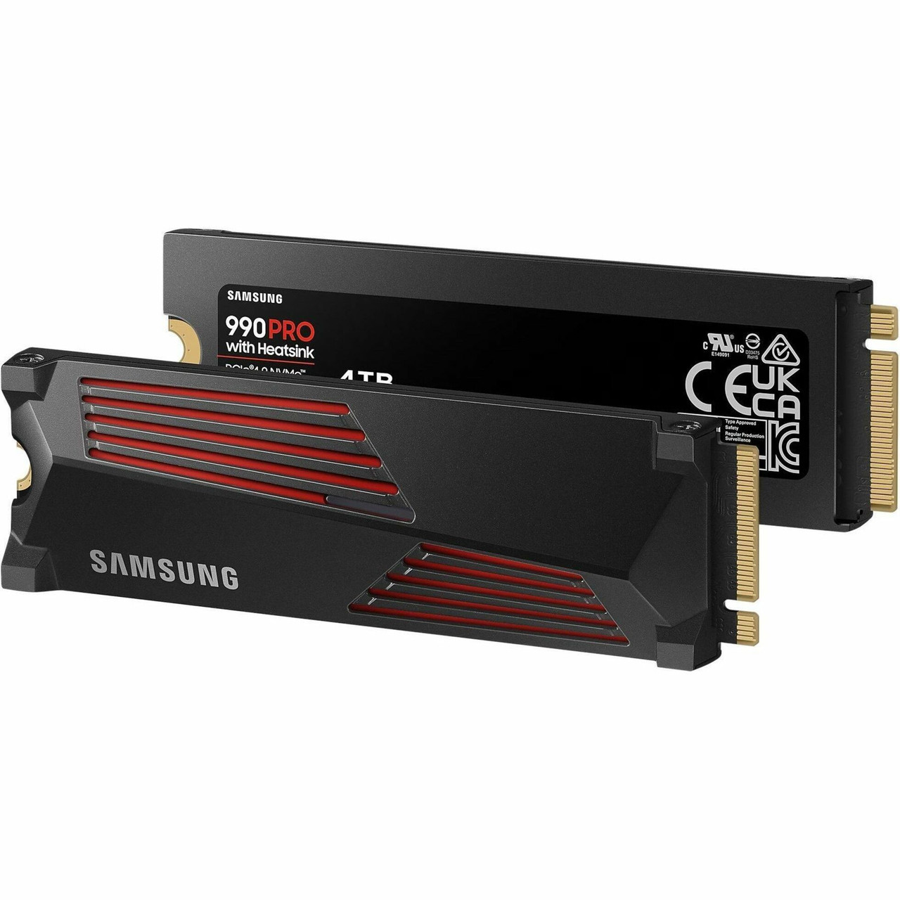 Samsung 990 PRO 4 TB Solid State Drive - M.2 2280 Internal - PCI Express NVMe (PCI Express NVMe 4.0 x4) - MZ-V9P4T0CW
