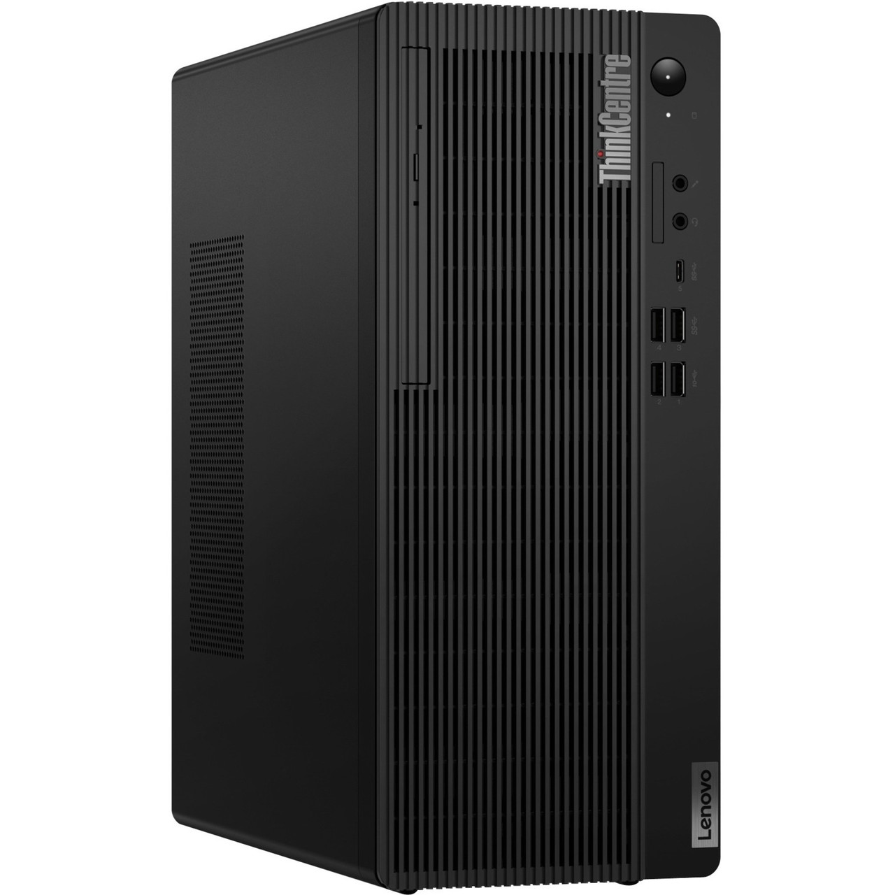 Lenovo ThinkCentre M70t Gen 3 11T5S2VA00 Desktop Computer - Intel Core i5 12th Gen i5-12400 Hexa-core (6 Core) 2.50 GHz - 16 GB RAM DDR4 SDRAM - 512 GB M.2 PCI Express NVMe 4.0 x4 SSD - Black - 11T5S2VA00