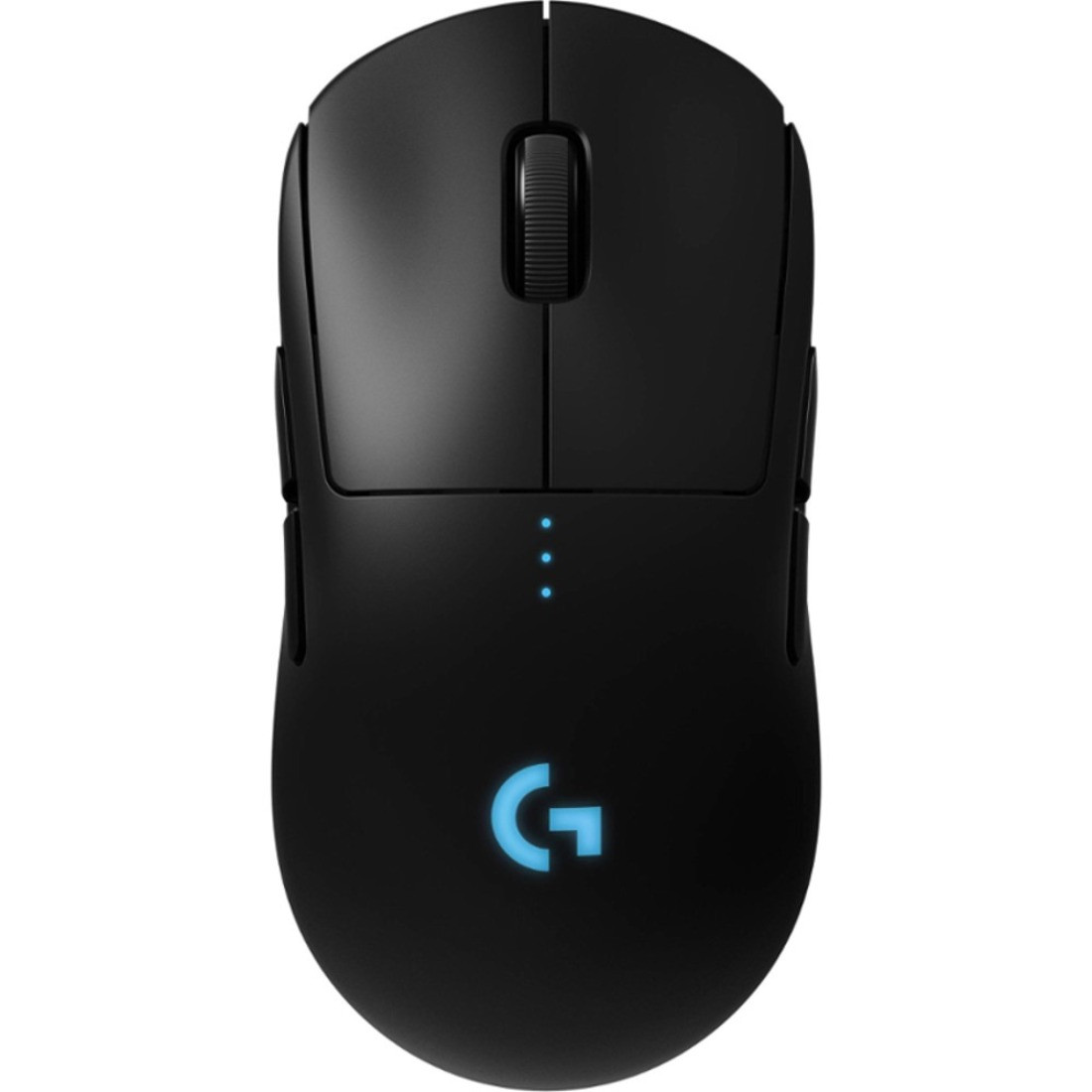 Logitech PRO Wireless Gaming Mouse - Optical - Cable/Wireless - Wi-Fi - USB - 16000 dpi - Symmetrical - 910-005273