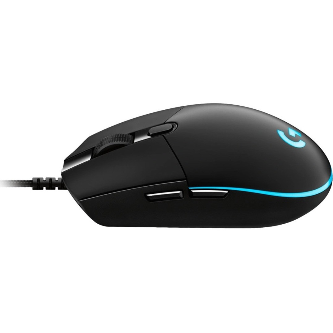 Logitech PRO Gaming Mouse - Optical - Cable - USB Type A - 16000 dpi - 6 Button(s) - 910-005441