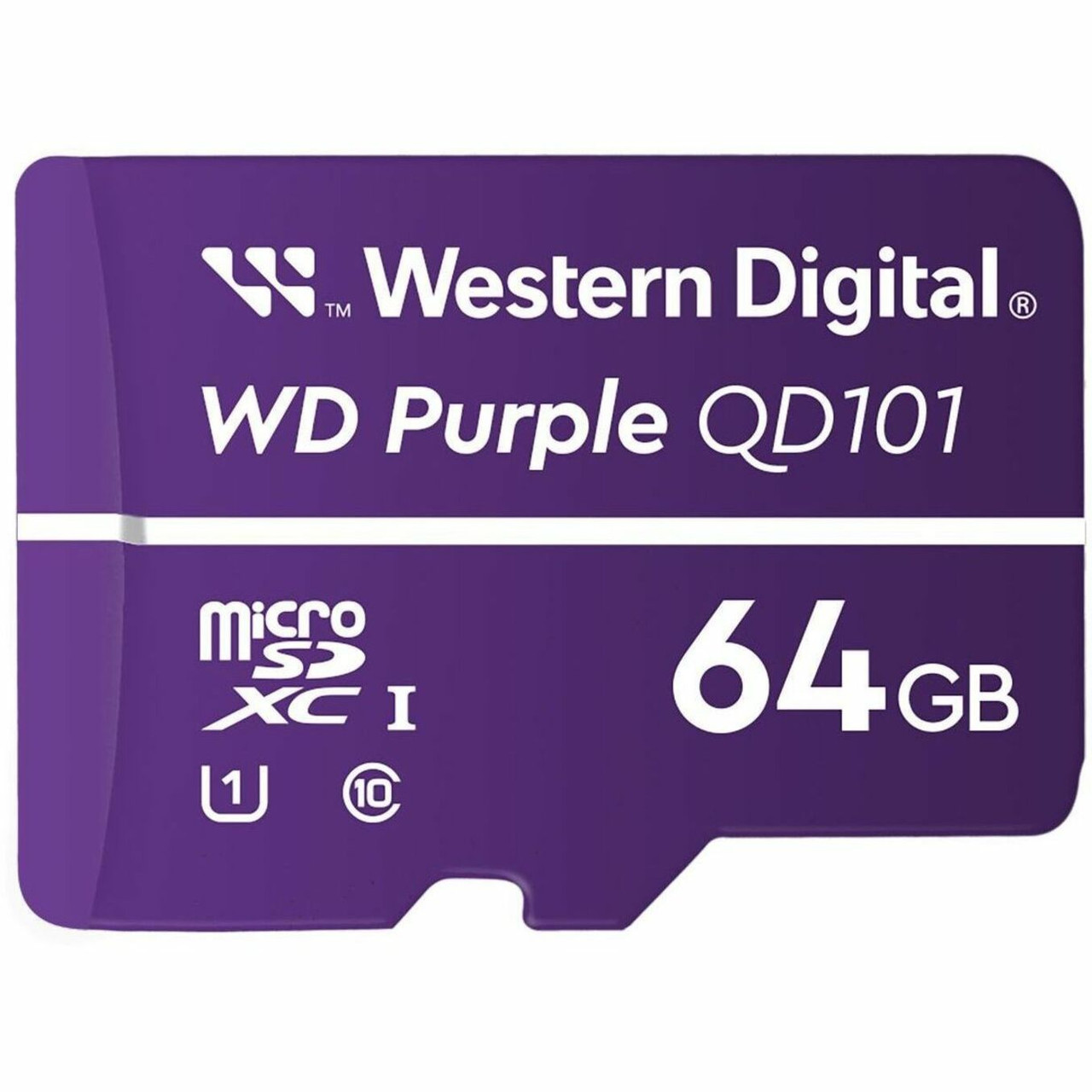 Western Digital Purple 64 GB Class 10/UHS-I (U1) microSDXC - WDD064G1P1C