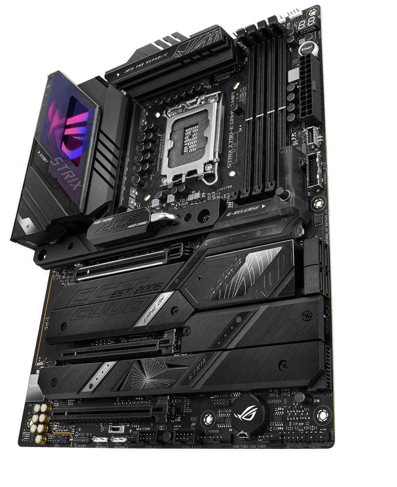 Asus ROG Strix Z790-E GAMING WIFI II Gaming Desktop Motherboard - Intel Z790 Chipset - Socket LGA-1700 - ATX - ROG STRIX Z790-E GAMING WIFI II