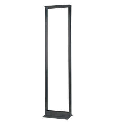 Legrand 2 POST RACK, 7', BLACK. - 19-84-T2SDB