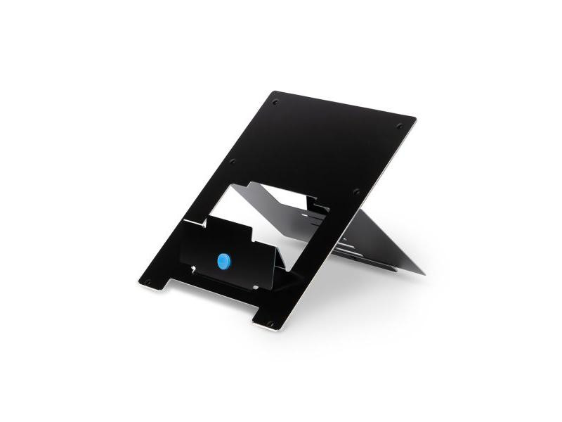R-Go Tools Ergonomic Laptop Stand, Aluminum Laptop Mount Computer Stand, Detachable, Portable Laptop Riser Notebook Holder Stand Compatible With Macbook Air Pro, Dell Xps, Lenovo More 10-22Inch Laptops (Black) Taa Compliant - RGORISTBL