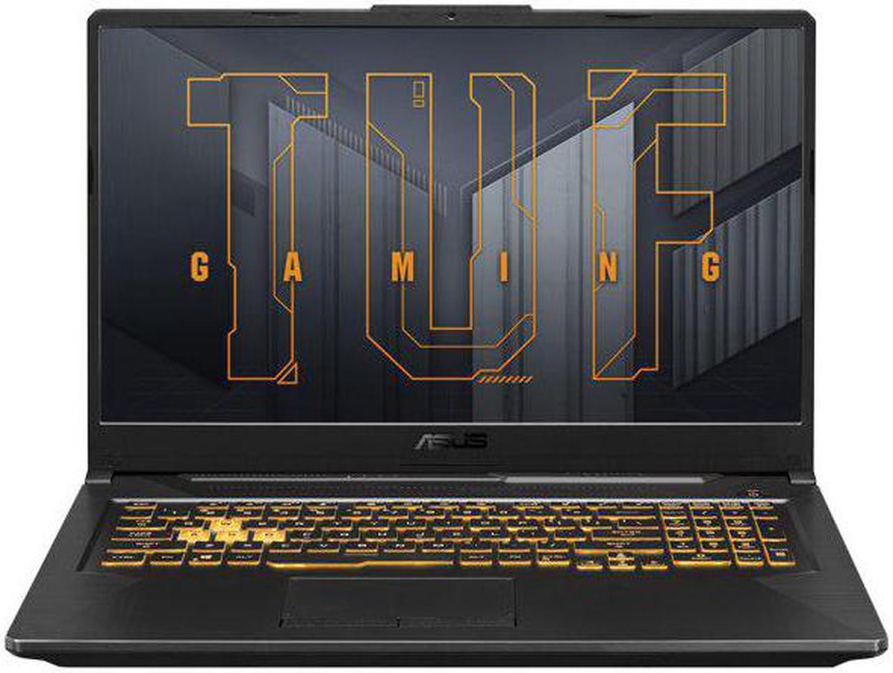 Asus TUF Gaming A17 Laptop, 17.3" 144Hz Full HD Display, AMD Ryzen 7 4800H, NVIDIA GeForce RTX 3050, 16GB DDR4, 512GB PCIe SSD, RGB Keyboard, Windows 10 Home - FA706IC-PB74