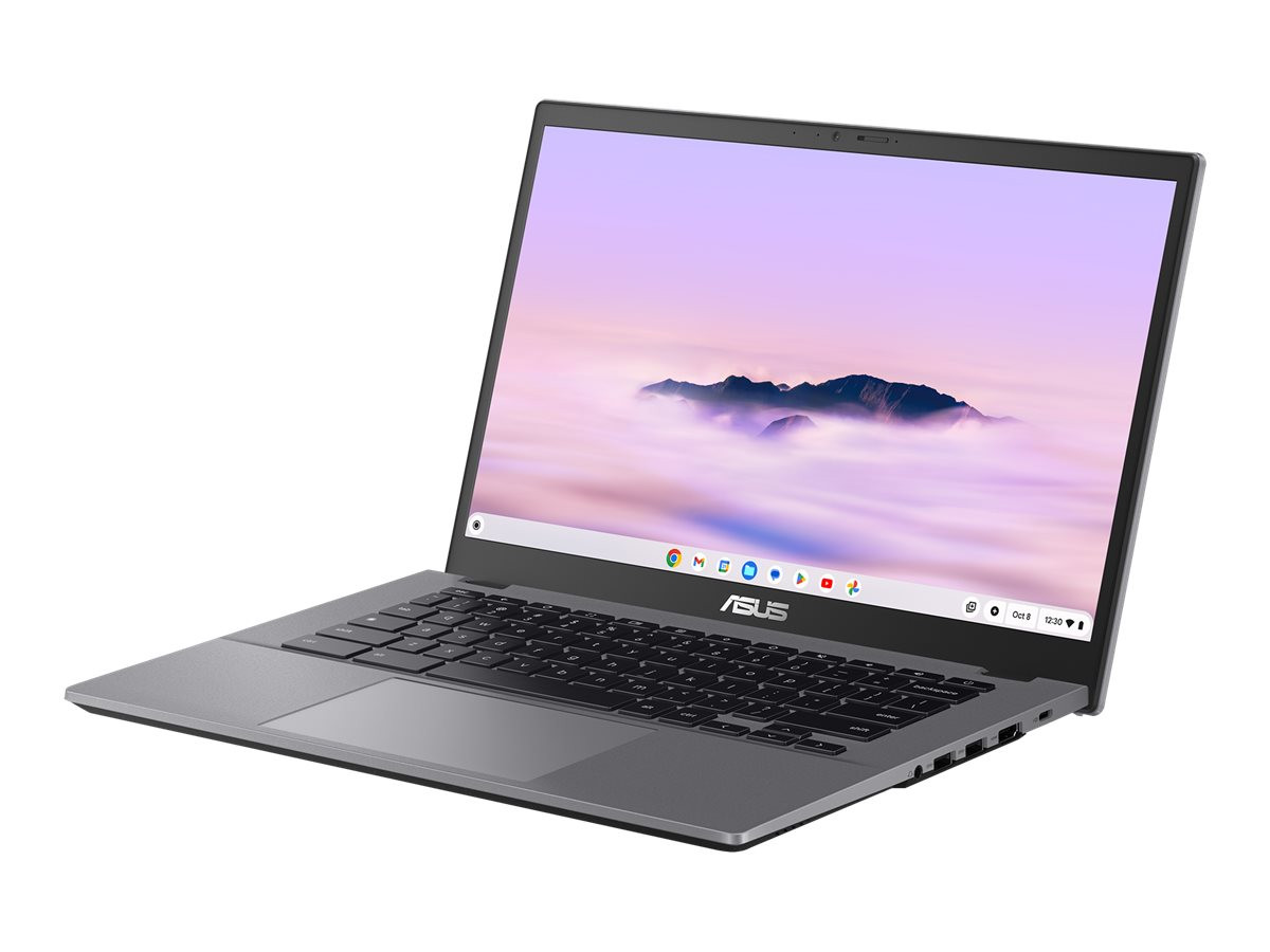Asus Chromebook Plus CX34 CX3402CBA-GE566-GR - 180-Degree Hinge Design - Intel Core I5 - 1235U / Up To 4.4 Ghz - Chrome OS - UHD Graphics - 16 GB RAM - 256 GB SSD UFS - 14" 1920 X 1080 (Full HD) - Wi-Fi 6, Bluetooth - Rocky Gray - CX3402CBA-GE566-GR Asus Chromebook Plus CX34 CX3402CBA-GE566-GR - 180-Degree Hinge Design - Intel Core I5 - 1235U / Up To 4.4 Ghz - Chrome OS - UHD Graphics - 16 GB RAM - 256 GB SSD UFS - 14" 1920 X 1080 (Full HD) - Wi-Fi 6, Bluetooth - Rocky Gray - CX3402CBA-GE566-GR