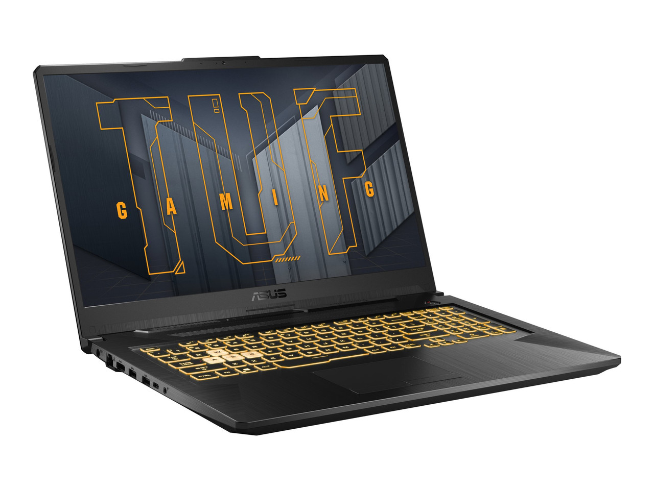 Asus TUF Gaming F17 FX706HF-RS51 - Intel Core i5 - 11400H / up to 4.5 GHz - Win 11 Home - GF RTX 2050 - 8 GB RAM - 512 GB SSD NVMe - 17.3" 1920 x 1080 (Full HD) @ 144 Hz - Gigabit Ethernet - Wi-Fi 6 - Graphite Black - FX706HF-RS51 Asus TUF Gaming F17 FX706HF-RS51 - Intel Core i5 - 11400H / up to 4.5 GHz - Win 11 Home - GF RTX 2050 - 8 GB RAM - 512 GB SSD NVMe - 17.3" 1920 x 1080 (Full HD) @ 144 Hz - Gigabit Ethernet - Wi-Fi 6 - Graphite Black - FX706HF-RS51