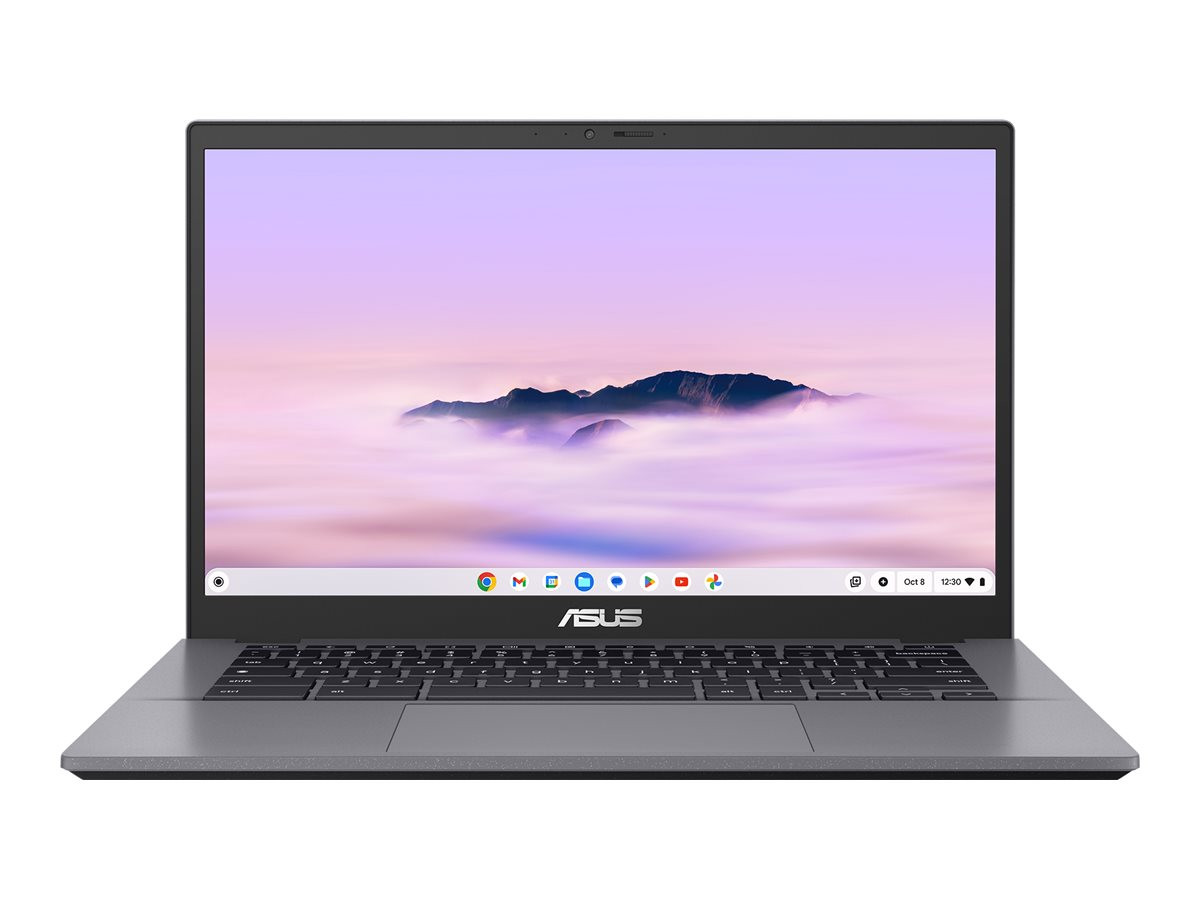 Asus Chromebook Plus Enterprise - 180-Degree Hinge Design - Intel Core I3 - 1215U / Up To 4.4 Ghz - Chrome OS - UHD Graphics - 8 GB RAM - 128 GB SSD UFS - 14" Touchscreen 1920 X 1080 (Full HD) - Rocky Gray - CX3402CBA-GE388T-GR