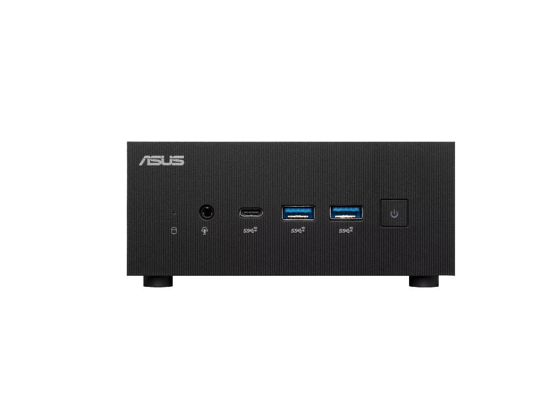 Asus ExpertCenter PN64 BB5000X1TDR - Barebone - mini PC 1 x Core i5 13500H / up to 4.7 GHz - RAM 0 GB - Intel Iris Xe Graphics - Gigabit Ethernet, 2.5 Gigabit Ethernet, Bluetooth 5.2, IEEE 802.11ax (Wi-Fi 6E) - eco black - PN64-BB5000X1TDR