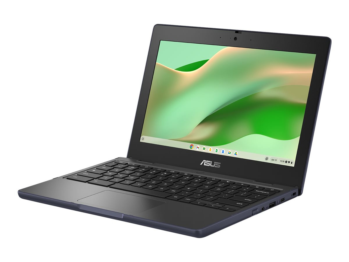 Asus Chromebook - 180-Degree Hinge Design - Intel N-Series - N100 / Up To 3.4 Ghz - Chrome OS - UHD Graphics - 4 GB RAM - 32 GB Emmc - 11.6" 1366 X 768 (HD) - Wi-Fi 6 - Dark Gray (LCD Cover), Dark Gray (Bottom), Dark Gray (Top) - CR1102CGA-YZ42