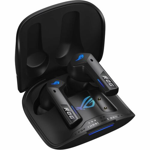 Asus ROG Cetra True Wireless SpeedNova - Stereo - True Wireless - Bluetooth - 32 Ohm - 20 Hz - 40 kHz - Earbud - Binaural - In-ear - Omni-directional, Noise Cancelling Microphone - Black - R55ES ROG CETRA TWS SPEEDNOVA/BLK