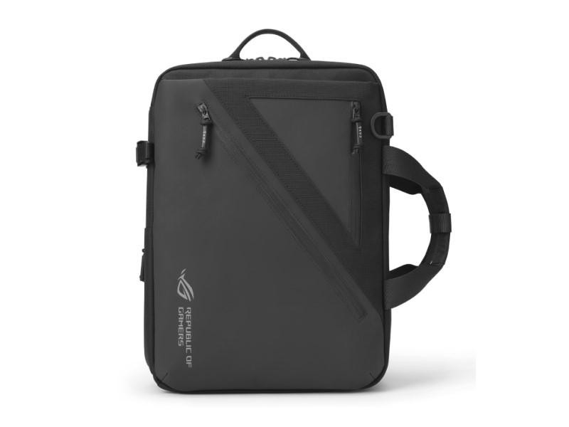 Asus BP1505 ROG ARCHER BACKPACK, 3 Way to Carry Backpack, BriefCase, Shoulder Carry, Cordura Fabric anti scratch, Light Weight, Water Repellent Materials, Side pockets for water bottle - 90XB07D0-BBP000