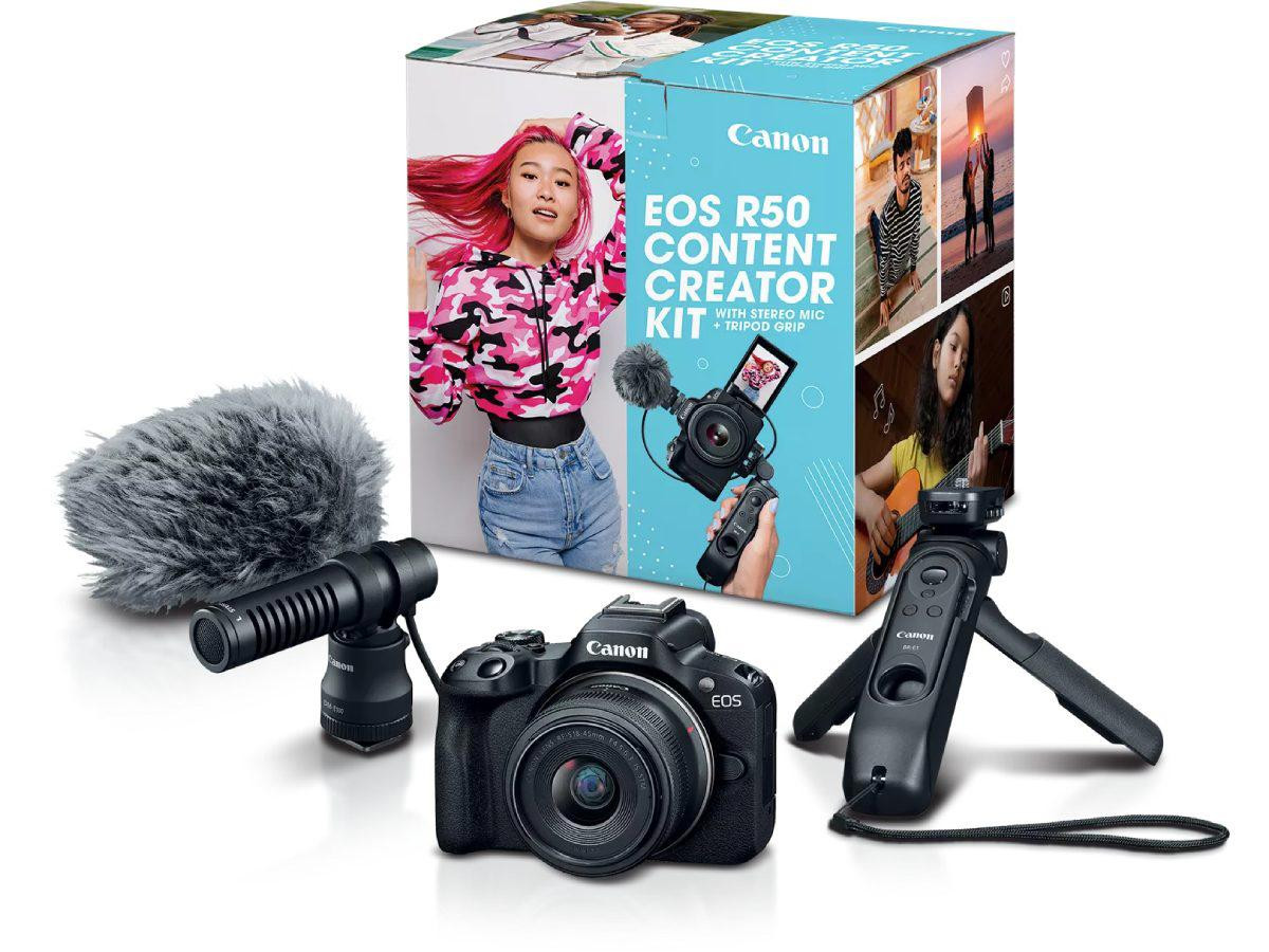CANON EOS R50 Content Creator Kit - 5811C059