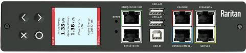 Raritan Ix Controller With 2' 10/100/1000 Eth Port, 2 ' Usb-A, 1 ' Usb-B, Rj-45 Sensor, And Pdu Link Port - PX4-17A3T1-E7N2V2