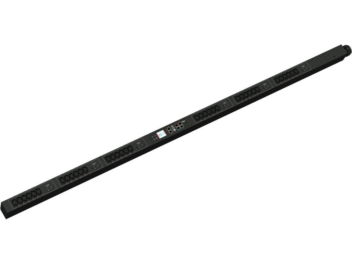 Raritan 3Ph, 208V Ac, 60A (48A/Ph Rated); 36 Outlets: 36X C13;Plug: Iec 60309 3P+E 9H 60A (Delta Bottom-Bottom Feed), 17.3Kva; Outlet Metered/Switched, Zero U Vertical Pdu, Securelock Ready, V2 Outlet Sequence - PX3-5779V-P1V2K5