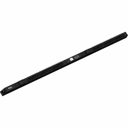 Raritan PX4-431A-E7 36-Outlets PDU - Metered-by-Outlet - NEMA L6-30P (2P3W) - 18 x IEC 60320 C13, 18 x CX - 230 V AC - Overload Protection, Branch Circuit - Network (RJ-45) - 9.84 ft Cord Length - Rack-mountable, Button Mount - PX4-431A-E7